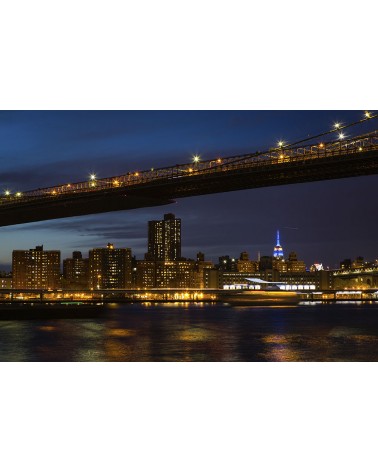 Towards the Skyline - photographie Nicolas Mazières 
New-York depuis Brooklyn Park et à côté du Brooklyn Bridge