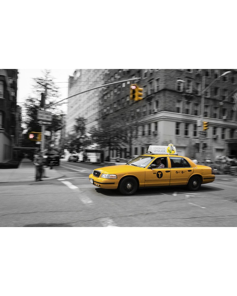 New-York in Black-Yellow & White