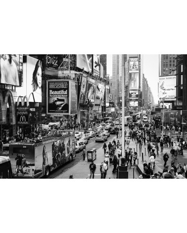 Walking on Time Square - photographie Nicolas Mazières 
Un moment sur Time Square